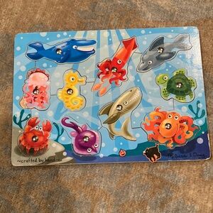 Melissa & Doug Colorful Sea Creature Puzzle